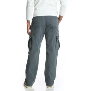 Pantalon cargo décontracté respirant pour homme avec plusieurs poches, devant plat, pantalon de travail extérieur, design en gros pour le jogging 2026 - Product Image 6