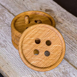 RÉFÉREZ-VOUS ROUND COASTER TAILLE PERSONNALISÉE À La Main pour les Articles de Table et de Cuisine En Gros De Haute Qualité Du Vietnam - Product Image 6