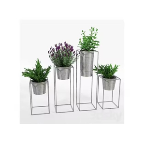 Wholesale Garden Decorative Indoor <b>Planter</b> Galvanized <b>Planters</b> Flower Pot Plants <b>Herbs</b> Pot Containers at Reasonable Prices - Product Image 5