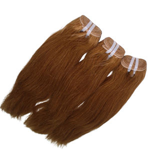 Extensiones de cabello humano real vietnamita, paquete de extensiones de doble dibujado, estilo de onda natural indio, directo del vendedor de trama Genius - Product Image 5