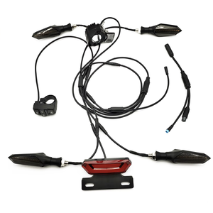 EBKE Wasserdichtes Verkabelungsset für Elektrofahrrad-Beleuchtung Blinker Bremslicht Hupe BBS HD UART CAN Kompatibel ABS-Material Modell - Product Image 1