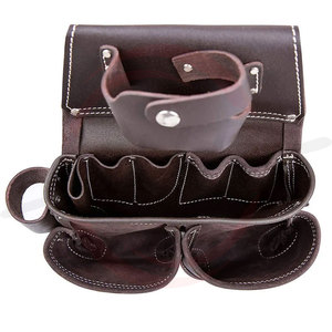 Chuyên nghiệp chất lượng tốt nhất công cụ túi với vành đai để bán cao cấp chất lượng của nam giới PU da công cụ Kit thắt lưng - Product Image 3