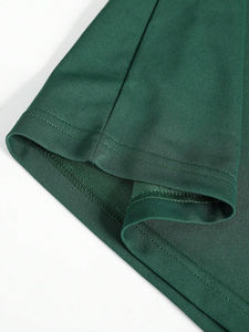 เสื้อยืดลำลองผู้ชาย แฟชั่นฤดูร้อน แขนสั้น คอกลม ไซส์ใหญ่ ผ้าโพลีเอสเตอร์/คอตตอน ระบายอากาศ ผ้าแคนวาส สีพื้น - Product Image 3