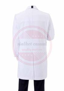 Manteau de laboratoire d'hôpital unisexe personnalisé en coton utilisé quotidiennement blouses de laboratoire professionnelles à manches longues pour l'hôpital - Product Image 2