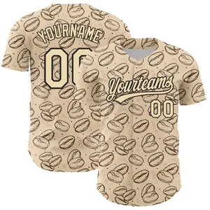 Maillots de baseball confortables personnalisés à séchage rapide Vêtements de sport respirants uniques avec style de jeu de broderie - Product Image 5