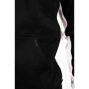 100% coton polaire hommes hiver survêtement bouffée impression à capuche Flare survêtement pantalon ensemble bouffée impression à capuche Flare pantalon survêtement costume - Product Image 4