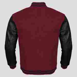 Chaqueta Varsity Unisex de Lana 2024 para Hombre, Cuello Alto, Forro Acolchado, Ropa Deportiva de Invierno, para Estudiantes Universitarios - Product Image 6