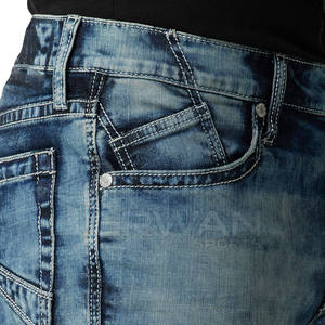 Marque privée Short en jean sur mesure pour hommes Service OEM Nouveauté Shorts en jean pour hommes vente en gros - Product Image 5
