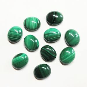 Igi หินมรกตสีเขียวธรรมชาติขนาด10x12มม. สำหรับทำเครื่องประดับอัญมณีทรงหลวมเกรด AAA - Product Image 1