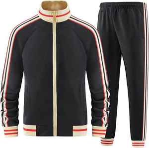 Conjunto Deportivo de Alta Calidad para Hombre, Sudadera con Capucha y Cremallera Completa y Pantalones Deportivos, 100% Algodón Transpirable - Product Image 5