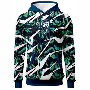 Hiver Chaud Blanc Sublimation Outwear Manteau Vêtements pour Veste Hoodies Avec Capuche Homme Bas quantité minimale de commande Zipper up Bomber Jackets - Product Image 1