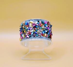 Brazalete de abeja con cuentas hecho a mano-Brazalete para mujeres y niñas - Product Image 5