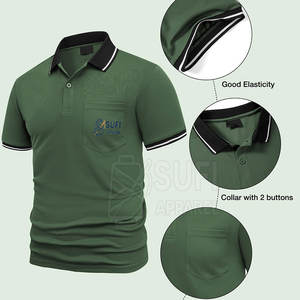 T-shirt décontracté confortable pour homme, 100 % coton, tricoté uni, séchage rapide, respirant, manches courtes, couleurs et logo personnalisables, en promotion - Product Image 6