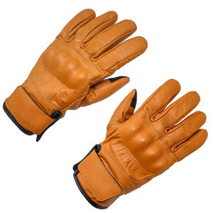 Gants en cuir de produit très demandé à vendre des gants en cuir confortables de couleur unie - Product Image 1