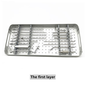 Kit d'instruments orthopédiques Plaque de verrouillage des membres supérieurs Ensemble d'instruments chirurgicaux orthopédiques vétérinaires - Product Image 5