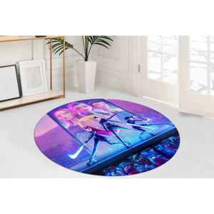 Alfombra con diseño de escena de batalla de anime épico, tapete para gamer con impresión digital, alfombra tipo goblen - Product Image 5