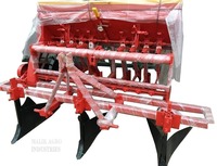 Semoir/Planteur de blé remorqué par tracteur, grainoir à 11 rangs, haute productivité, Malikagroindustries, garantie 1 an, Pakistan