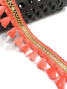 Petites franges multicolores en Polyester, offre spéciale - Product Image 2