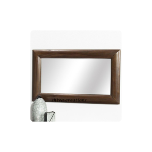 Vente en gros de cadre de miroir en bois pour la maison et le bureau cadre d'affichage de photo élégant en métal de cuivre de fer avec le produit de forte demande de façade en verre - Product Image 1