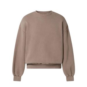 Sweat-shirts pour hommes 100% coton molletonné, basiques, en mélange de coton, best-sellers, nouvelle arrivée, logo personnalisé en usine, col rond, pull-over 2026 - Product Image 1