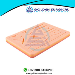 Herramientas para la práctica de la sutura Kit de piel del estudiante con almohadilla de entrenamiento de sutura de silicona 12 PCS Suturas - Product Image 6