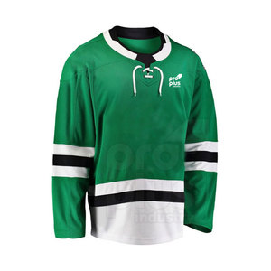 Jersey de Hockey sobre Hielo de Alta Calidad, Servicio OEM Personalizable, 100% Poliéster, Secado Rápido, Transpirable, Ecológico, Ropa Deportiva para Hombre Adulto - Product Image 3
