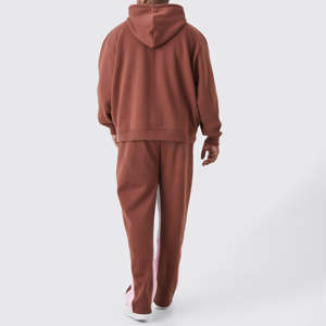 Survêtements pour hommes, survêtements de sport en coton, pantalons 100% coton, ensemble sweat-shirt à capuche de haute qualité pour hommes - Product Image 2