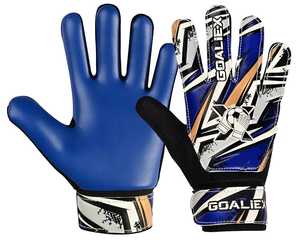 Gants de gardien de but en cuir coupe personnalisée poignée en latex de football en gros poignée en cuir et latex confortable pour les sports de plein air - Product Image 1