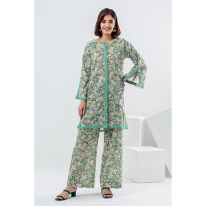 <b>Top</b> Quality Digital Printed Shirt <b>and</b> <b>Trouser</b> Pakistani Women Fashion Shalwar Kameez Summer Collection Casual Dress For Ladies - Product Image 1