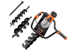 OFFRE NOUVEAU STOCK Tarière électrique de qualité, 1700W, filaire, avec mèche de forage et 12 tiges d'extension - Product Image 4