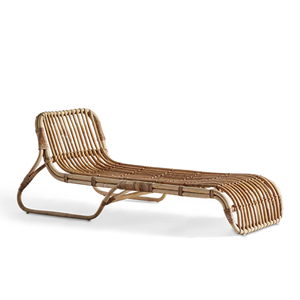 Vente chaude chaise longue écologique en rotin d'inspiration asiatique meubles en rotin fauteuil d'extérieur fabriqué au Vietnam - Product Image 2