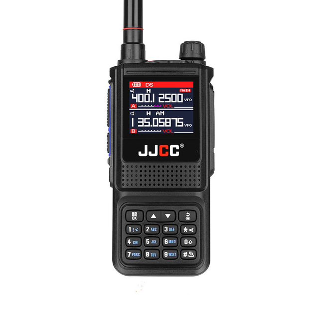 10W Output M-UV7 Professional Handheld Digital Wireless Walkie Talkie Full Band Emerncy Alarm LCD Screen Strong Flashlight