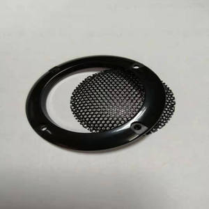 Usine vente chaude 2 pouces 3 pouces 4 pouces noir haut-parleur rond protection maille filet couverture Grille cercle haut-parleur accessoires - Product Image 2