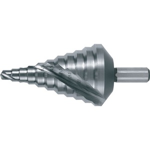 Foret étagé spiralé HSS RUKO, gamme de perçage 6,5-40,5 mm, 2 lames, 11 étapes - Product Image 1