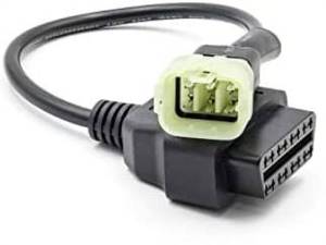 Rinku Motors RG Royal Enfield BS6 Cable y ELM327 OBD Reader Herramienta de diagnóstico de motocicleta Lector de código de falla del motor - Product Image 3