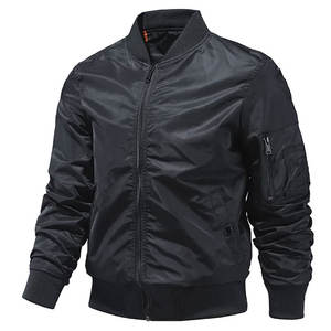 Veste coupe-vent de Chicago de haute qualité en tissu véritable au design unique pour hommes, 100% nylon softshell, vestes décontractées d'hiver - Product Image 2