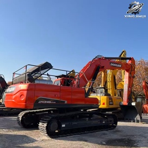 รถขุด DoosanDX345 มือสอง น้ำหนัก 34.5 ตัน บุ้งกี๋ 1.6 ลูกบาศก์เมตร แบรนด์เกาหลีแท้ รถขุดตีนตะขาบขนาดใหญ่สำหรับงานก่อสร้าง ชั่วโมงการใช้งานต่ำ ได้รับการรับรองมาตรฐาน CE - Product Image 3