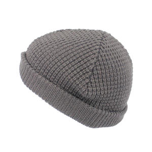 Nueva llegada gorros personalizados con logotipo personalizado bordado de invierno cálido Vintage tejido Jacquard Beanie Hat - Product Image 2