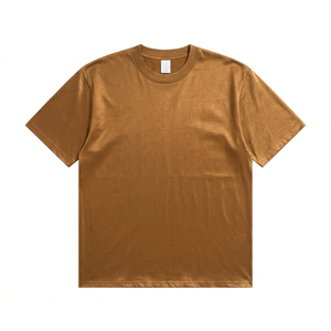Camiseta de Manga Corta con Cuello Redondo para Hombre, Colección de Verano, Ligera, Ecológica, de Poliéster/Algodón, de Secado Rápido, Transpirable, Corte Regular - Product Image 4