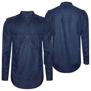 Camisas de Mezclilla para Hombre al por Mayor, Moda Casual, Talla Personalizada, Camisas de Mezclilla de la Mejor Calidad y Estilo Premium - Product Image 1