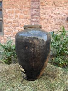 Macetas Grandes de Terracota India Vintage, Recipientes de Madera para Decoración del Hogar, Muebles de Diseño Industrial para Cocina y Dormitorio - Product Image 2