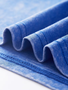 Camiseta de Manga Corta Casual para Hombre 2026, Lavado Ácido, Base de Algodón, Corte Ajustado, Estilo Alto, Verano, 180 Gramos, Color Sólido, Cuello Suave - Product Image 4