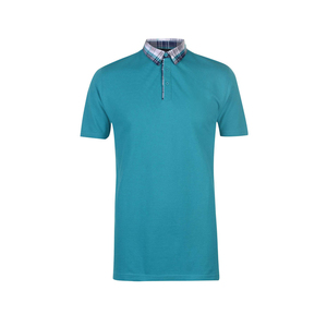 Elegantes polos de algodón para hombre con logotipo OEM, ajustados, de secado rápido, cómodos, de manga corta, estilo de golf, ropa de polo Premium - Product Image 5