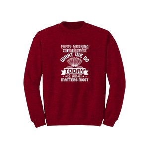 Sweat-shirt en coton mélangé Bouddha Thèmes Imprimer 12 options de couleur Style décontracté 260-280 GSM Placement de conception personnalisable pour l'hiver - Product Image 1