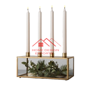 Religious Decor Menorah <b>Candle</b> Holder for Home Decor Metal Wedding <b>Candle</b> Stand <b>Dinner</b> Decor and Dinning - Product Image 6