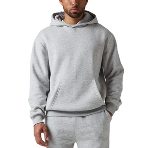 New Fleece Hooded <b>Tracksuit</b> Oversized Mens Sweatsuit Lightweight Four-Way Stretch Breathable <b>Plain</b> Customized Cotton Men - Product Image 3