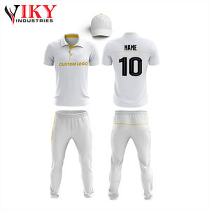Uniforme de Cricket con logotipo propio, el mejor proveedor, Material cómodo de calidad premium, uniforme de Cricket de nuevo diseño, INDUSTRIAS VIKY - Product Image 3