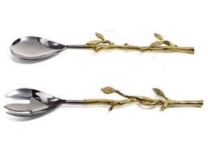 Ensemble de couverts plaqués or en gros, ensemble de couverts en laiton de la meilleure qualité pour les hôtels, les mariages, les fêtes et l'utilisation sur la table à manger. - Product Image 3