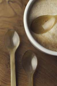 Meilleure qualité Buffalo cuillère en corne naturelle cuillère à café et maison et cuisine pour cuillère de table pour une utilisation Top vente US Agate - Product Image 4