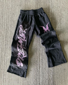 Chándal Vintage de algodón pesado de rizo francés para hombre, pantalones de chándal bordados de alta calidad, Sudadera con capucha desgastada, estampado de invierno - Product Image 4